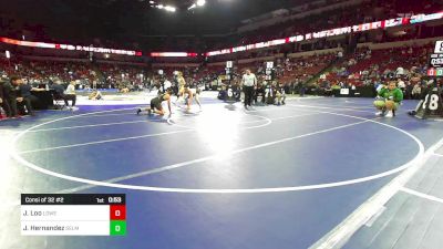 144 lbs Consi Of 32 #2 - Jeffrey Loo, Lowell vs Jacob Hernandez, Selma