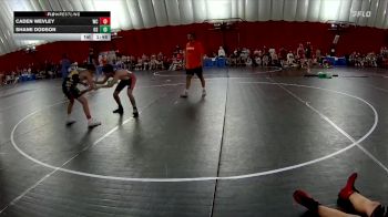 126 lbs Round 3 (8 Team) - Caden Wevley, WCAABE Knights vs Shane Dodson, Oswego
