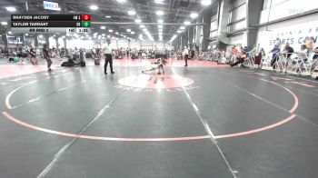 85 lbs Rr Rnd 3 - Brayden Jacoby, 4M Strength - MS vs Taylor Tarrant, Dover Bandits - MS