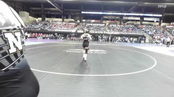 110 lbs Quarterfinal - Camdyn Post, Great Bend HS vs De`ja Giles, Newton HS