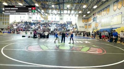 113 lbs Champ. Round 2 - Chase Meehan, Cocoa Beach vs Liam Parker, Jesuit