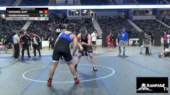 235 lbs 1st Place Match - Kaiden Marshall, Topeka Blue Thunder vs Nathaniel Huff, WWC