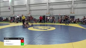 120-S lbs Semifinal - Evan Ulrich, WV vs Justin Carson Thibodeaux, LA