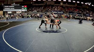 D 2 157 lbs Champ. Round 2 - Dominic Joppa, Lakeshore vs Gage Clement, Pearl River