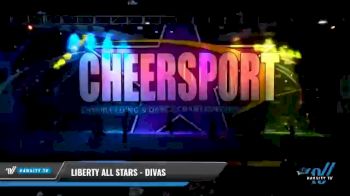 Liberty All Stars - DIVAS [2021 L3 Junior - D2 - Small - A Day 1] 2021 CHEERSPORT National Cheerleading Championship