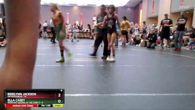 92 lbs Quarterfinals (8 Team) - Ashlynn Dailey, Nebraska Queens Of The Corn 3 vs Zaina Albadri, Untouchables