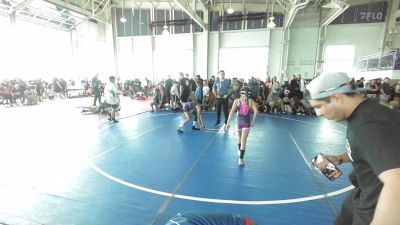 72 lbs Quarterfinal - Layla Gryniuk, Threshold WC vs Addison Yabur, Surfside RTC