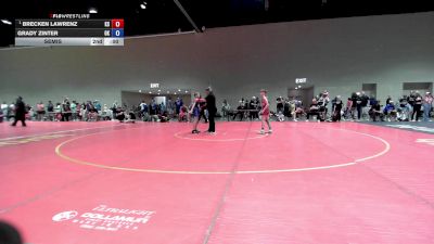 84 lbs Champ. Round 2 - Beau Blevins, KS vs Evan Allison, TX