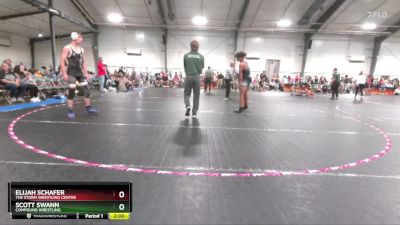 132 lbs Cons. Round 3 - Scott Swann, Compound Wrestling vs Elijah Schafer, The Storm Wrestling Center