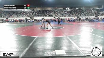 138 lbs Consi Of 8 #2 - Gabriela Ortiz, Poteau vs Emily Weathers, Bartlesville Junior High (Girls)