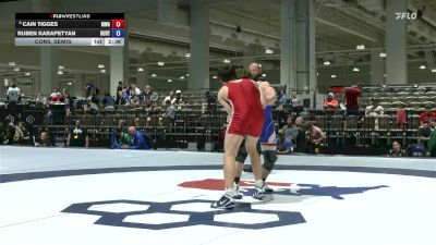 87 lbs Cons. Semis - Cain Tigges, Moen Wrestling Academy vs Ruben Karapetyan, Dubuque RTC