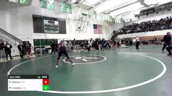 132 lbs 7th Place - Noah Alamo, Northview vs Michael Lozano, Chino Hills