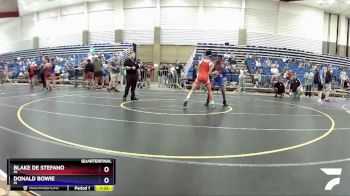 130 lbs Quarterfinal - Blake De Stefano, MI vs Donald Bowie, IN