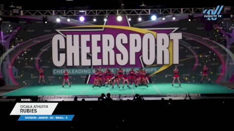 Ocala Athletix - RUBIES [2024 L2 Junior - D2 - Small - E] 2024 CHEERSPORT National All Star Cheerleading Championship