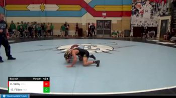 113 lbs Champ. Round 1 - Brayden Fillion, Thompson Valley vs Donald Selby, Wellington