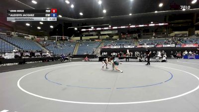103 lbs Quarterfinal - Erin Hikiji, University Of Providence vs Alexsys Jacquez, Saint Mary