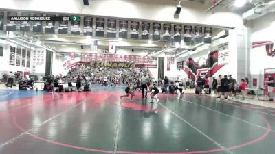 105 lbs Round 2 - Noellie Ramos, Threshold Wrestling Club vs Aallison Rodriguez, Eldordado Highschool