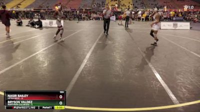 133 lbs Placement Matches (16 Team) - Bryson Valdez, Northern Colorado vs Nasir Bailey, Little Rock