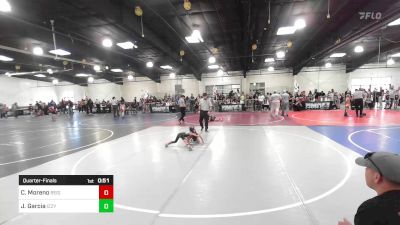 46 lbs Quarterfinal - Christopher Moreno, Reign WC vs Jude Garcia, Izzy Style NM Beast