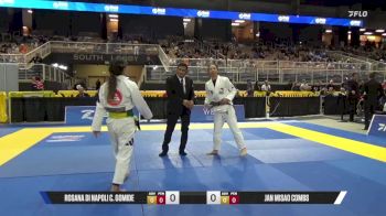 Jan Misao Combs vs Rosana Di Napoli C. Gomide 2025 Pan Jiu Jitsu IBJJF Championship