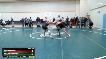 157 lbs Cons. Round 5 - Noah Vaterlaus, Viewmont vs Sam Menlove, Alta