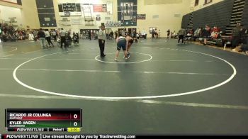 215 lbs Champ. Round 1 - Kyler Hagen, Ellensburg vs Ricardo Jr Colunga, Eastmont