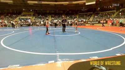 61 lbs Round Of 16 - Lincoln Brower, Apex vs Braxton Borer, Hawks WC Lincoln, Ne