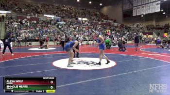 6A 170 lbs Quarterfinal - Alexa Wolf, Rogers vs Emmolie Mears, Bryant