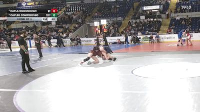 165 lbs Consi Of 4 - Kayla McDonough, Whittier vs Caylee Comperchio, Tri-County