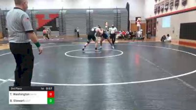 285 lbs 3rd Place - Tyrese Washington, Manheim Township vs Ben Stewart, Central Dauphin