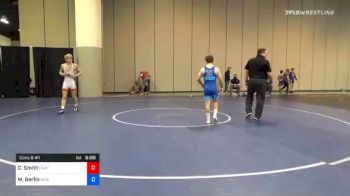 61 kg Consolation - Colby Smith, Unattached vs Matthew Berlin, Rabid Dawg Wrestling Club