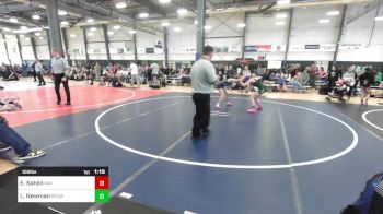 109 lbs Rr Rnd 4 - Emily Sahlin, Mat Demon WC vs Leila Newman, Redwood WC