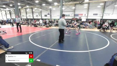 109 lbs Rr Rnd 4 - Emily Sahlin, Mat Demon WC vs Leila Newman, Redwood WC