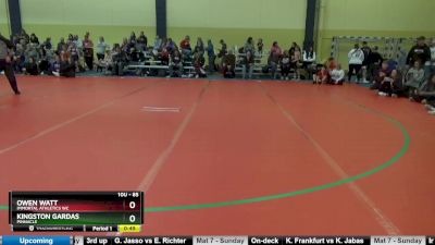 85 lbs Semifinal - Owen Watt, Immortal Athletics WC vs Kingston Gardas, Pinnacle