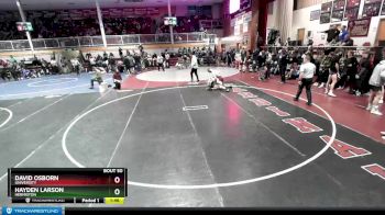 145 lbs Champ. Round 1 - Hayden Larson, Hermiston vs David Osborn, University