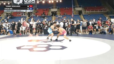 157 lbs Champ. Rd Of 16 - Tommy Rowlands, Ohio vs Lucas Sei, New Jersey