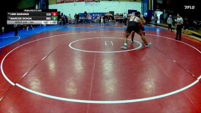 285 lbs Champ. Round 2 - Link Naranjo, Elsinore vs Marcus Ochoa, Serrano