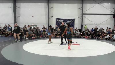53 lbs Rr Rnd 4 - Aubree Storm Gutierrez, Surfside Girls - W vs Andrea Acheampong, Cowtown - W