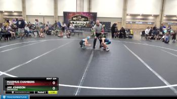 64 lbs Semifinal - Jax Johnson, Grindhouse vs Maximus Chambers, Elevate