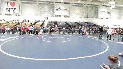 58 lbs Cons. Round 3 - Ty Roggie, Beaver River Youth Wrestling vs Johan Rodriguez, GPS Wrestling Club