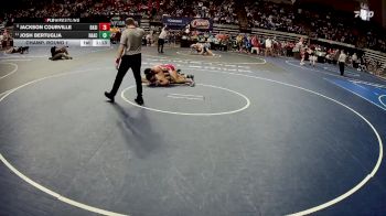 D 3 165 lbs Champ. Round 1 - Josh Bertuglia, Haynes Academy vs Jackson Courville, Basile