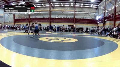 113 lbs Cons. Round 4 - Will Webb, Wyoming Seminary (PA) vs Trae Ducking, Brownsburg