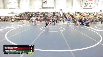 123-126 lbs Round 2 - Gary Whipple, Canandaigua Youth Wrestling Club vs Aubree Dignean, Club Not Listed