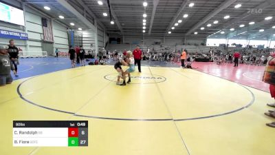 90 lbs Quarterfinal - Chase Randolph, Ohio Gold vs Bryce Fiore, Team Gotcha