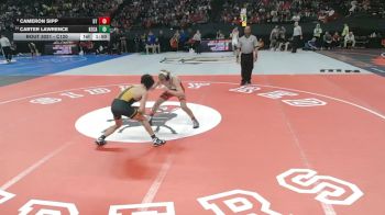Champ. Round 1 - Cameron Sipp, Doniphan-Trumbull vs Carter Lawrence, Kearney Catholic
