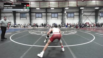 125 lbs Quarterfinal - Domenic Sousa, Rhode Island College vs Jack Thode, Centenary