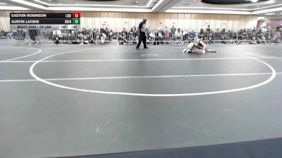 78 lbs 3rd Place - Easton Robinson, Legends Of Gold LV vs Austin Latinis, Gold Rush Wr Ac