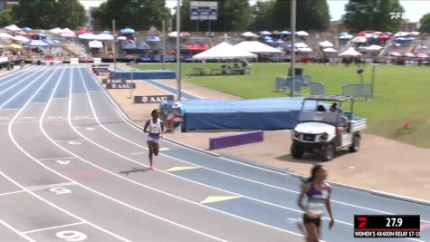 Youth Girls' 4x400m Relay, Semi-Finals 1 - Age 17-18