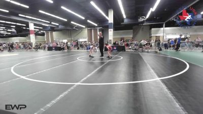 63 lbs Consi Of 8 #2 - Brooks Gamblin, Liberty Warriors Wrestling Club vs Thomas Luca Schober, Scots Wrestling Club