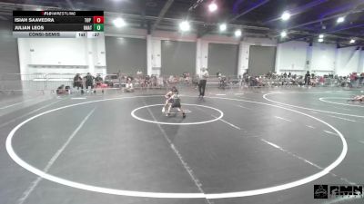 40 lbs Consolation - Isiah Saavedra, Top Rank Hammers vs Julian Leos, Unattached